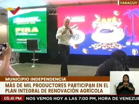 Plan Integral de Renovación Agrícola buscará el fortalecimiento de la producción en el edo. Yaracuy