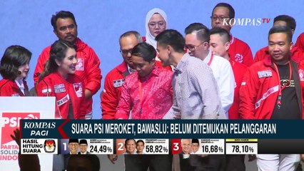 Soal Suara PSI Meroket, Bawaslu: Belum Ditemukan Pelanggaran