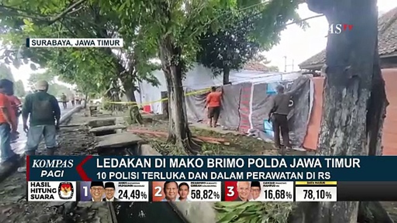 Ledakan di Mako Brimob Polda Jawa Timur, 10 Polisi Terluka!