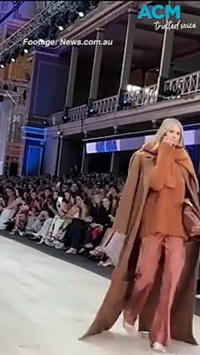 Supermodel Elle Macpherson’s runway return at the Melbourne Fashion Festival