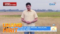 Ekta-ektaryang pananim sa San Miguel, Bulacan, nasira dahil sa El Niño | Unang Hirit