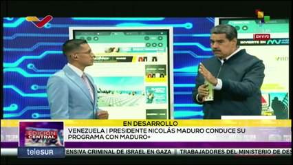 Pdte. Nicolás Maduro conduce una nueva emisión del programa "Con Maduro +"