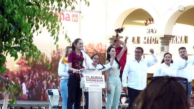 Apoyo a mujeres mayores de 60 años, la propuesta de Claudia Sheinbaum en Ciudad Guzmán