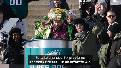 'Thank you Philadelphia!' - Kelce looks back on phenomenal career