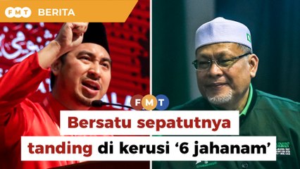 Download Video: Bersatu sepatutnya tanding di kerusi ‘6 jahanam’, Wan Fahysal beritahu Amar