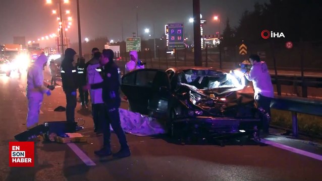 Pendik TEM Otoyolu'nda feci kaza: 5 ölü, 1 ağır yaralı