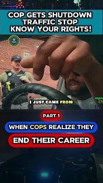 Cop Gets Shutdown Traffic Stop Know Youe Part 1 #BlueCityPolice #FBI #cops #copsoftiktok #copsontiktok #copstiktok #foryou #fypシviralシ2024