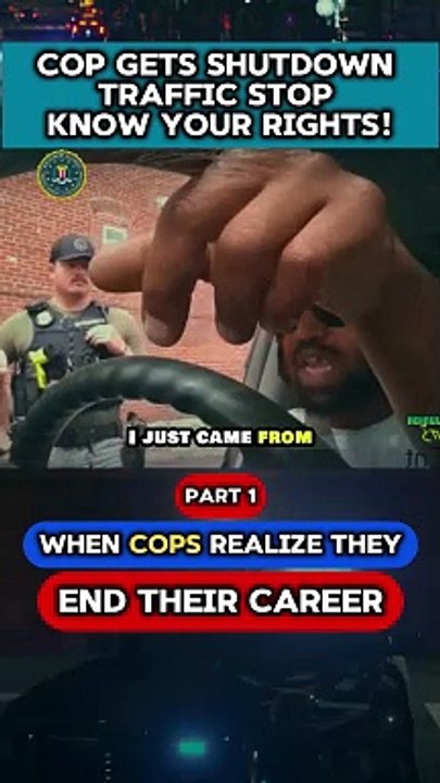 Cop Gets Shutdown Traffic Stop Know Youe Part 1 #BlueCityPolice #FBI #cops #copsoftiktok #copsontiktok #copstiktok #foryou #fypシviralシ2024