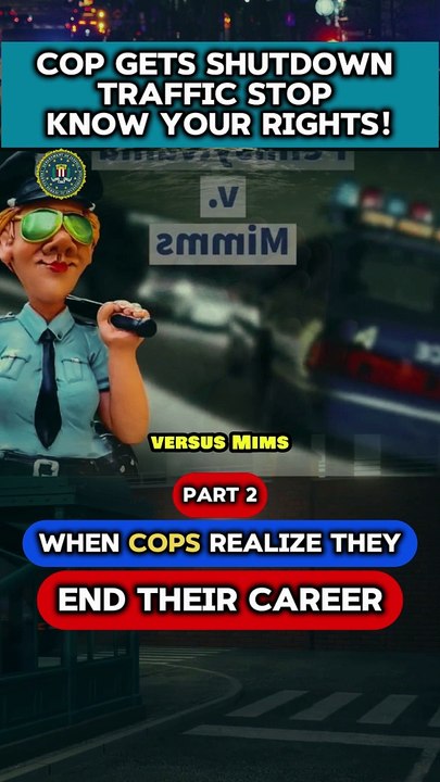 Cop Gets Shutdown Traffic Stop Know Youe Part 2 #BlueCityPolice #FBI #cops #copsoftiktok #copsontiktok #copstiktok #foryou #fypシviralシ2024