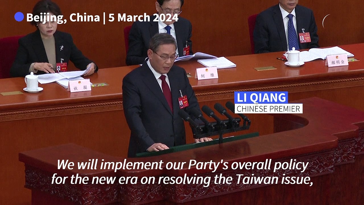 China vows to 'resolutely oppose' Taiwan independence