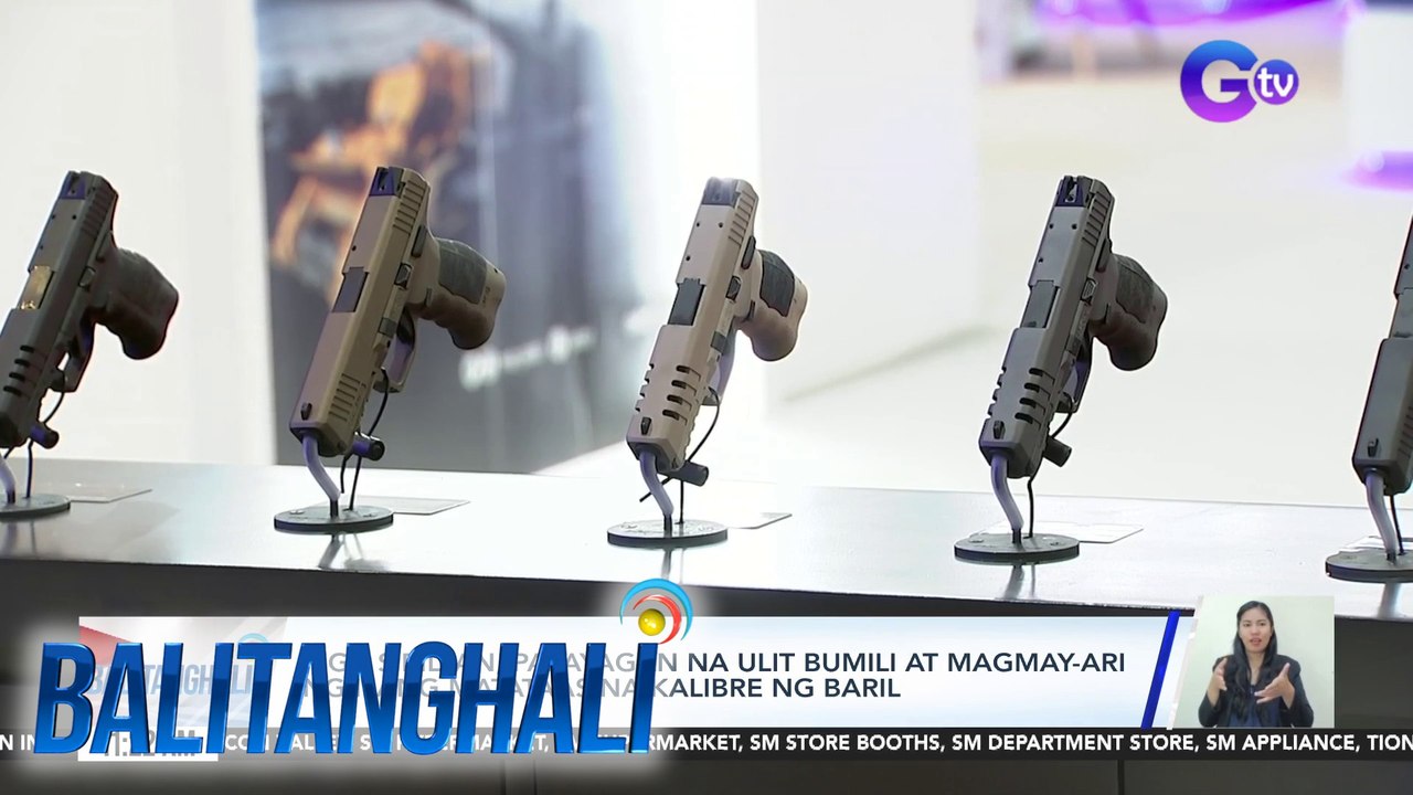 Mga sibilyan, papayagan na ulit bumili at magmay-ari ng ilang matataas na kalibre ng baril | BT