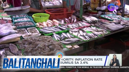 PHL Statistics Authority: Inflation rate nitong Pebrero, bumilis sa 3.4% | BT