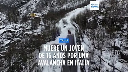 Muere un joven de 16 años por una avalancha mientras esquiaba fuera de pista en Italia