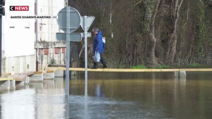 Saintes : une commune gravement touchée par les inondations
