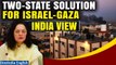 India Pushes for Two-State Solution in Israel-Gaza War At United Nations | Oneindia News