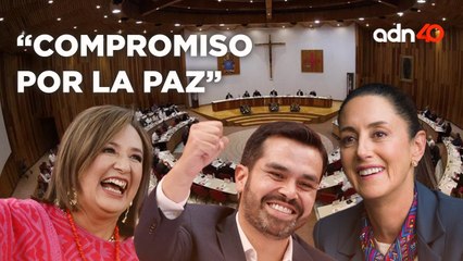 La Iglesia en México convoca a candidatos presidenciales a firmar el "Compromiso por la paz"
