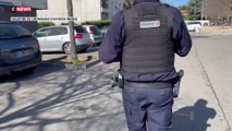 Trafic de drogues à Nîmes : des policiers en patrouille près des écoles