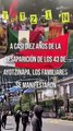 Se manifiestan familiares de los 43 desaparecidos de Ayotzinapa, a casi 10 años de este hecho, continúan exigiendo justicia #TuNotiReel