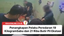 Penangkapan Pelaku Peredaran 19 Kilogram Sabu dan 21 Ribu Butir Pil Ekstasi