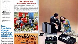 Telefunken edizione 1975 Catalogo Telefunken per il mercato italiano.