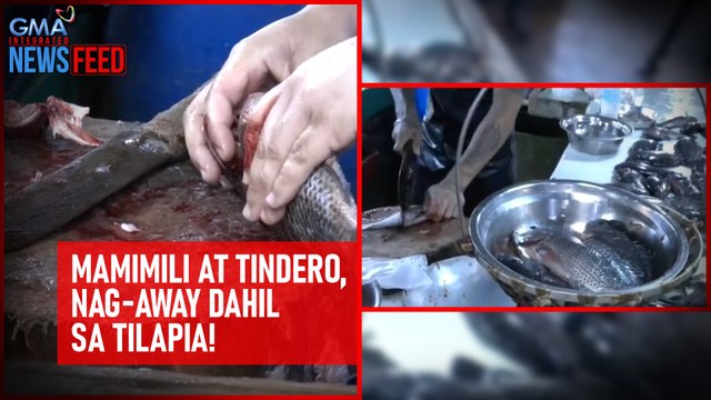 Mamimili at tindero, nag-away dahil sa tilapia! | GMA Integrated Newsfeed