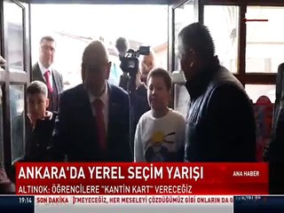 Turgut Altınok, Ankara'da 2 yıldır kullanılan uygulamayı vaat etti