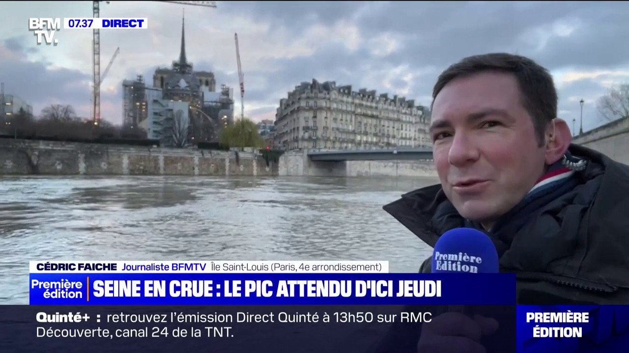 Seine: le pic de crue attendu d'ici la fin de la semaine