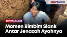 Momen Bimbim Slank Ikut Antar Jenazah Mendiang Ayah ke Liang Lahad