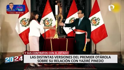 Alberto Otárola: las distintas versiones del premier sobre su relación con Yaziré Pinedo