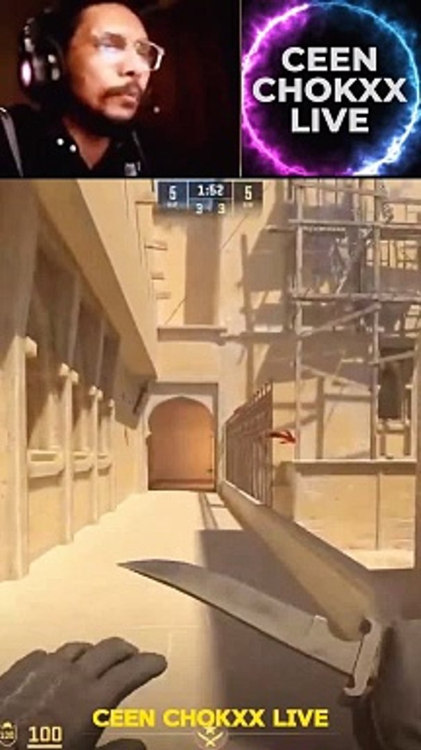 Funny Shout CS2 Premier Rank Gameplay Ceen Chokxx Live Stream Clip 2024. #shortsfeed #funnyrage #cs2