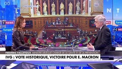 «Inscrire l'IVG dans la Constitution a fait consensus», se félicite Frédéric Valletoux