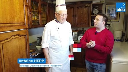 Recette de Génoise avec le MOF alsacien Antoine Hepp 1/5