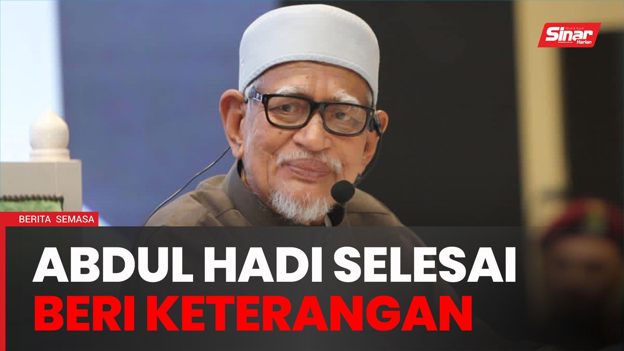 Abdul Hadi selesai beri keterangan - Video Dailymotion