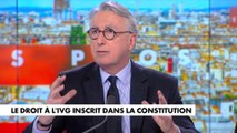 «Les sondages, vous savez aussi bien que moi, à moins d'être totalement naïf, que vous leur faites dire à peu près ce que vous voulez», soutien Vincent Hervouët à propos de l'IVG