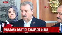 Mustafa Destici taburcu oldu: Seçim boyunca dizlik kullanacağım