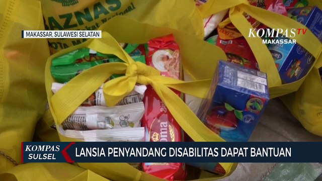Lansia Miskin Dan Disabilitas Dapat Bantuan Beras Dari Baznas