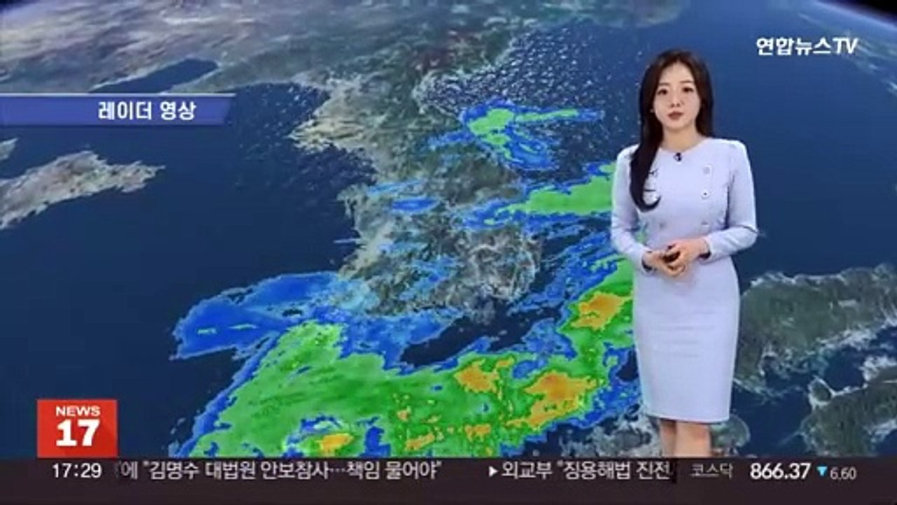 [날씨] 밤까지 곳곳 비…강원 산간 '대설 특보', 최대 15㎝ 큰눈