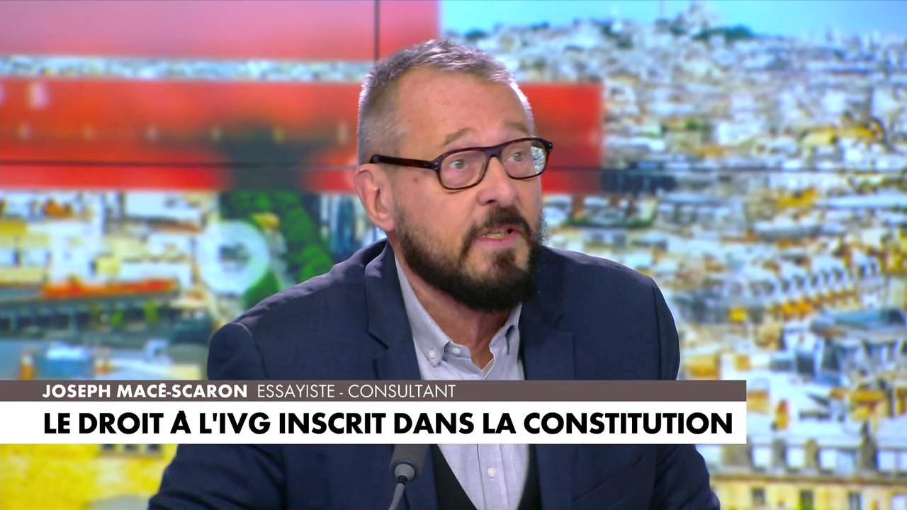 Jospeh Macé-Scaron : «L'IVG et aussi le fait que le nom de Simone Veil soit lié à cette loi, ça dit 'Cela va nous protéger d'un certain nombre d'agressions auxquelles nous sommes confrontées'»