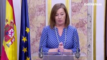 Armengol defiende su lucha contra la corrupción en Baleares: 