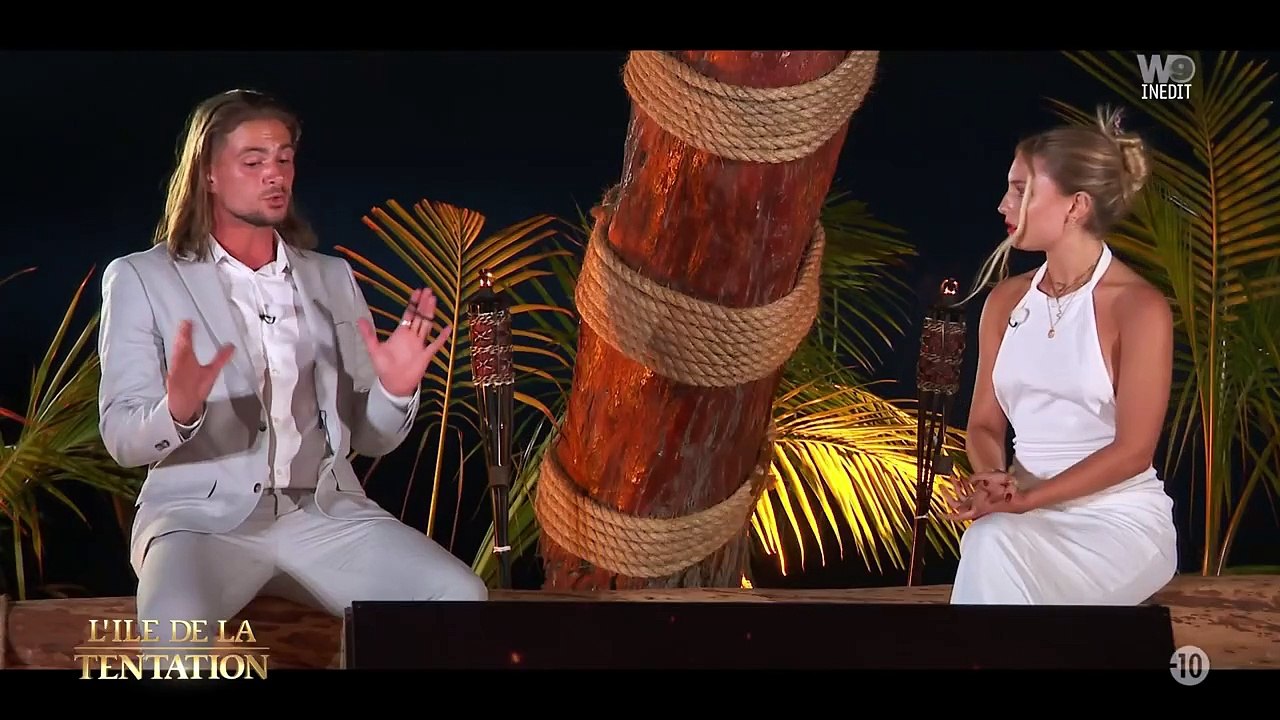L'Île de la tentation 2024 : Lidia ment à Gaëtan concernant sa nuit avec Samy. Le tentateur balance tout en live.