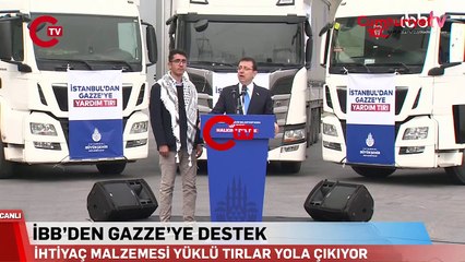 İmamoğlu'ndan çok sert 'Gazze' çıkışı