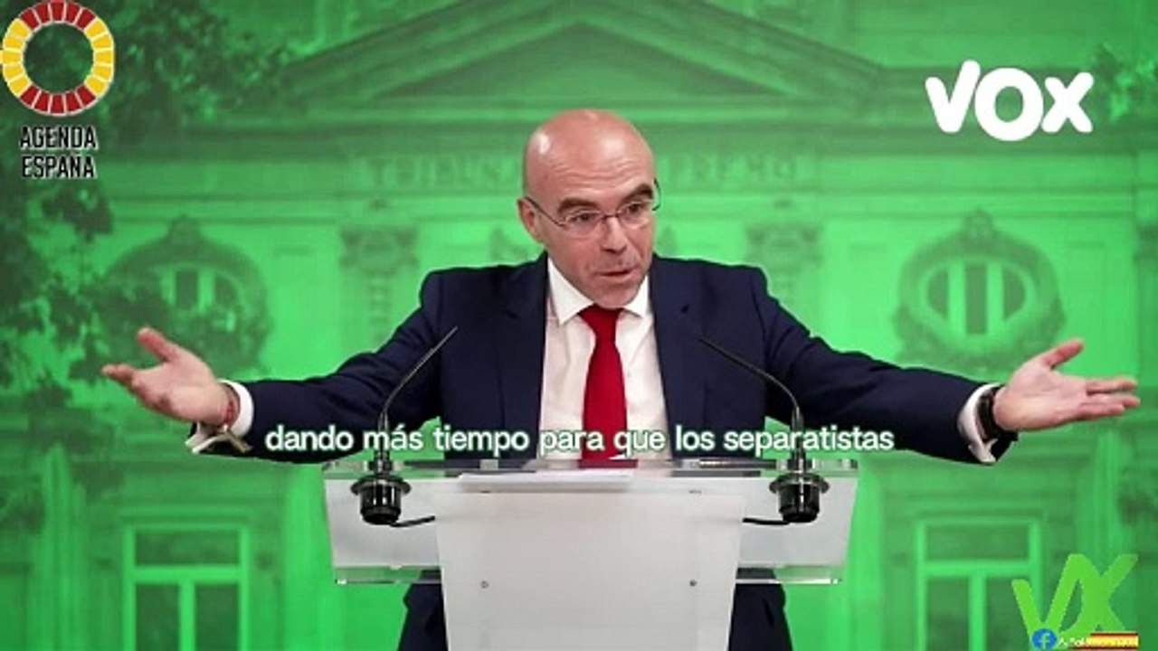 Jorge Buxadé, Portavoz de VOX en el Parlamento Europeo. Rueda de Prensa de 05.03.2024