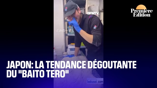 Morve, salive, poils... la tendance dégoutante du Baito tero au Japon