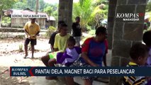 Pantai Dela, Magnet Bagi Para Peselancar