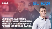 Da que pensar: la comparación de Mbappé con el momento en el que Luis Enrique se fue del Madrid al Barça