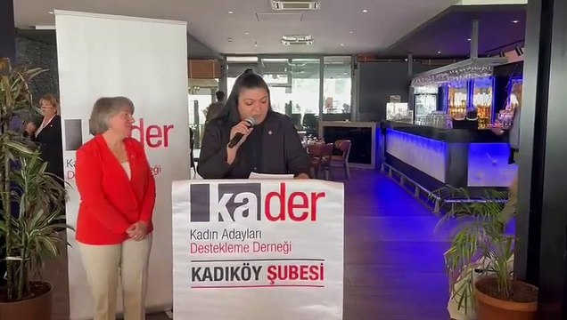 TİP Belediye Meclis Üyesi Adayı Yıldırım Ka.der’in toplantısında grevde olan Ka.der işçileri hakkında konuştu