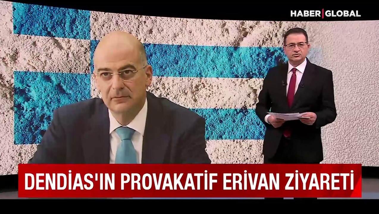 Dendias'tan provokatif Erivan ziyareti: Türkiye ve Azerbaycan'ı hedef gösterip suçlamalar yöneltti