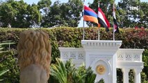 الرئيس عبد الفتاح السيسي يستقبل رئيس وزراء جمهورية أرمينيا