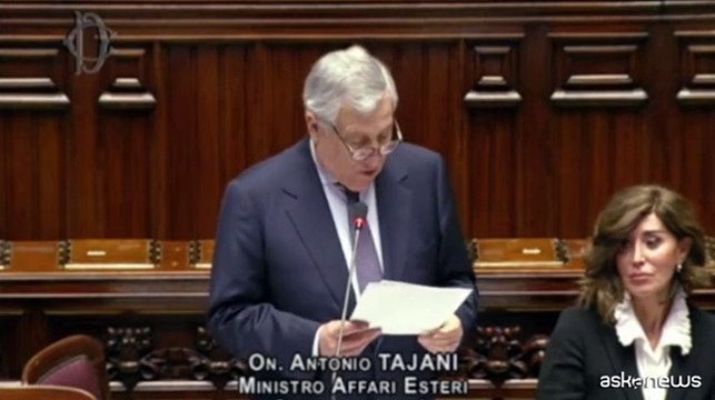 Tajani: Serve impegno irreversibile per creazione Stato palestinese