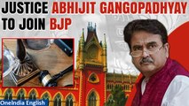 Justice Abhijit Gangopadhyay, who resigned as Calcutta HC judge, to join BJP | Oneindia News